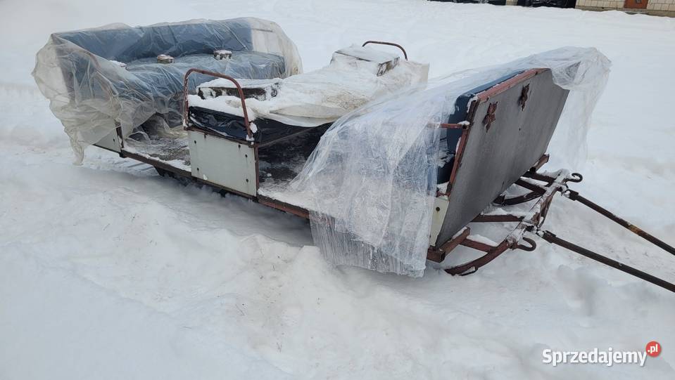 Sanie Duże do Ciągnika