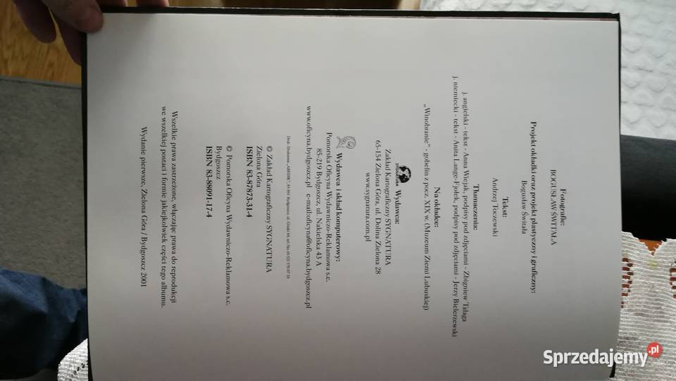 Album Zielona Góra Nowy Rzeszów sprzedam