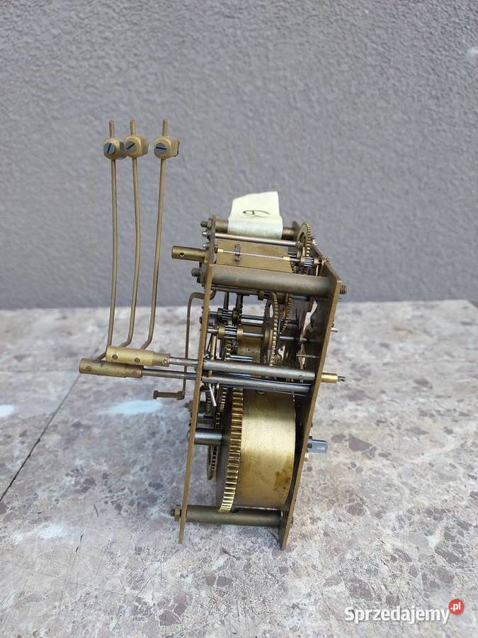 617 Mechanizm starego zegara ściennego Dufa
