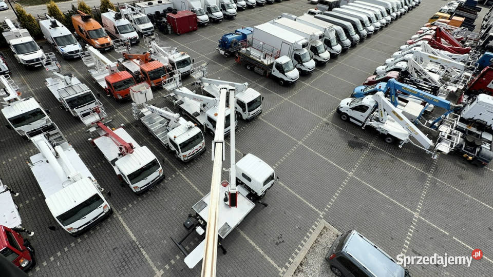 Nissan Cabstar Zwyżka Podnośnik Koszowy GSR E200 Rok produkcji 2007 świętokrzyskie Widełki