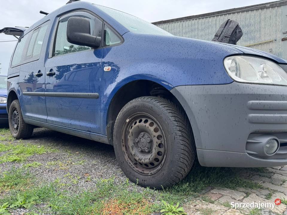 Vw Caddy Maxi 7 osobowy 2010 19 diesel okazja Caddy Swarzędz