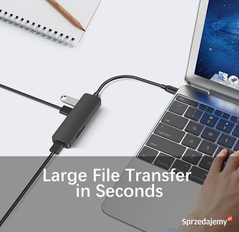 Adapter C Hub 5 w 1 Multi Splitter Nowa Sól