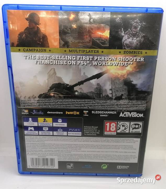 Gra Call of Duty WWII 4 Elbląg