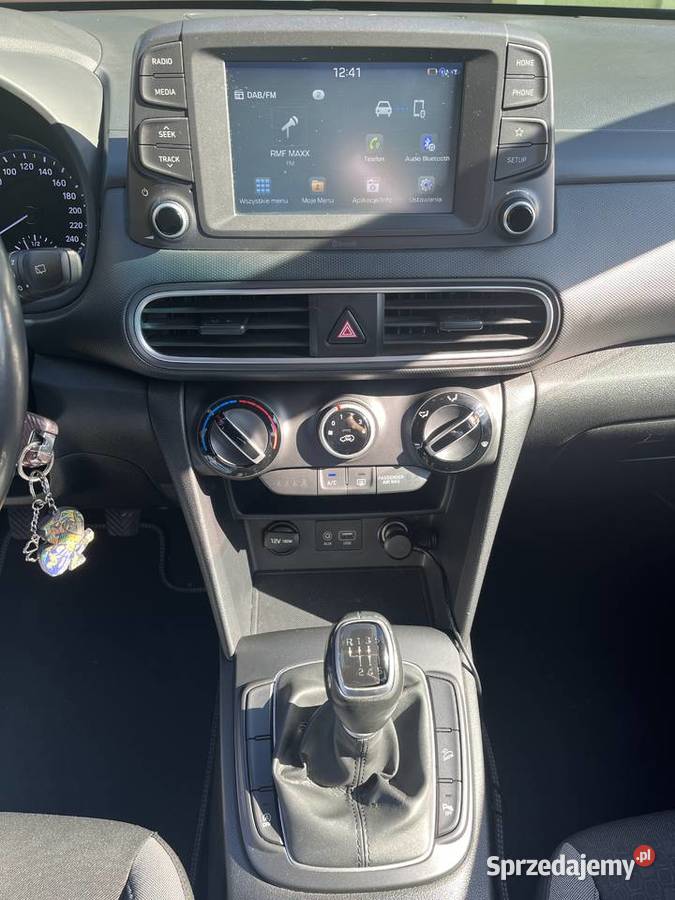 Hyundai Kona 10 TGDI 120 2018 r nieuszkodzony Zawiercie