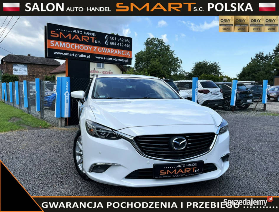 Mazda 6 Navi Biała Perła Salon Serwisowana III