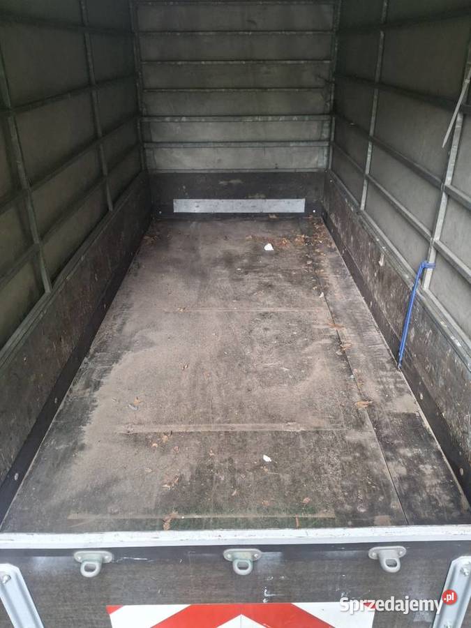 Przyczepa dwuosiowa 300x130x150 plandeka lubuskie Krosno Odrzańskie