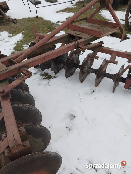 Brona talerzowa 18 m nieuszkodzony