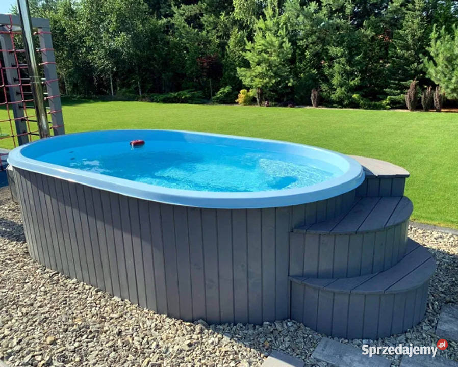 BASEN WOLNOSTOJĄCY z JACUZZI Hydromasaż Wrocław