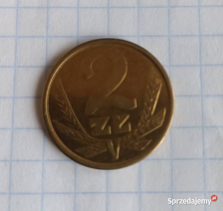 2 ZŁOTE 1987 POLSKA Numizmatyka sprzedam