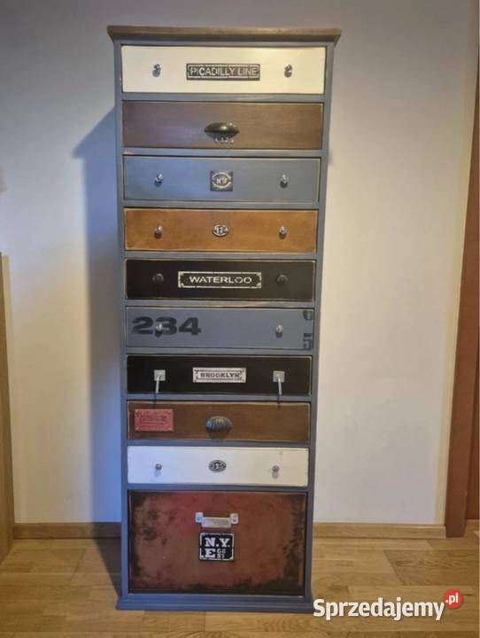 Komoda Loftowa w stylu Industrialnym Katowice