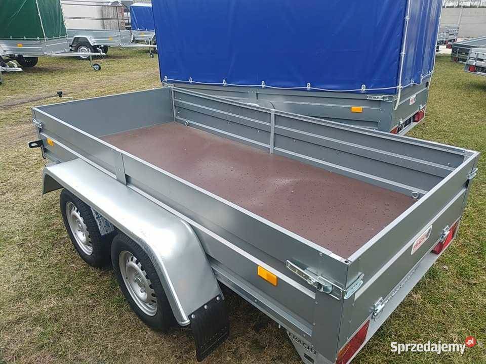 Przyczepa lekka dwuosiowa Fracht wym Do samochodów osobowych