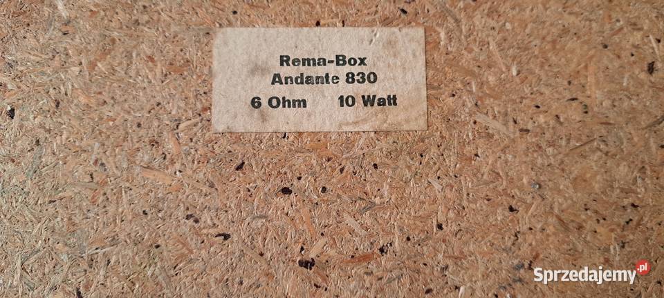 Kolumny vintage RFTREMA Andante 830 Krotoszyn