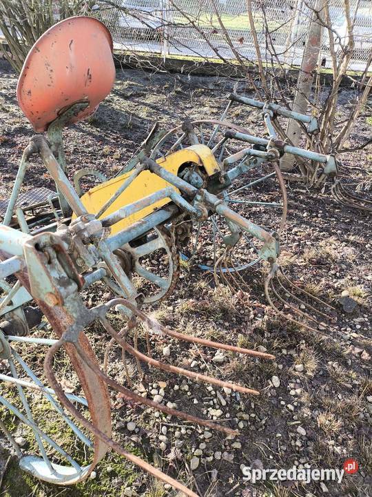Przewracarka do siana konna przerobiona do Łoniowa