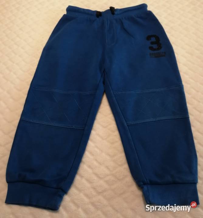 Spodnie dresowe chłopięce niebieskie 98 Waikiki Czeladź