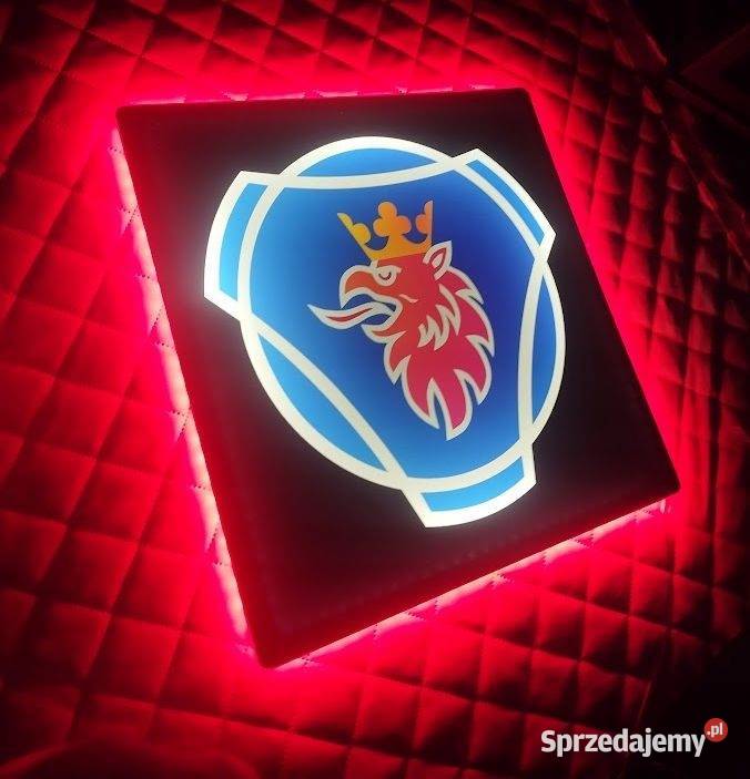 TABLICA LED SCANIA 24v TIR podświetlana JAKOŚĆ Kobierno