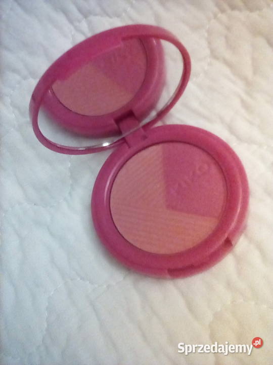 Róż kiko milano double deco blush 01 coral Kraków sprzedam