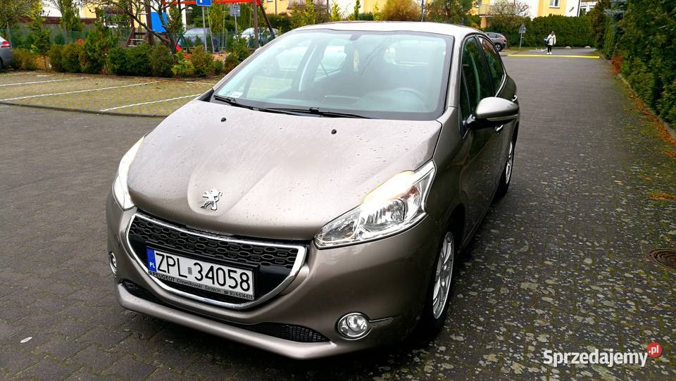 Peugeot 208 Polski Salon TempomatNaviPartronic5 nieuszkodzony Szczecin