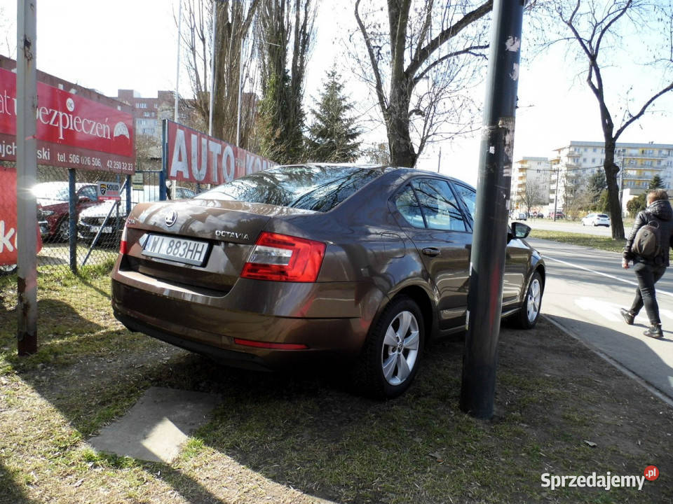 koda Octavia III 2013 centralny zamek łódzkie