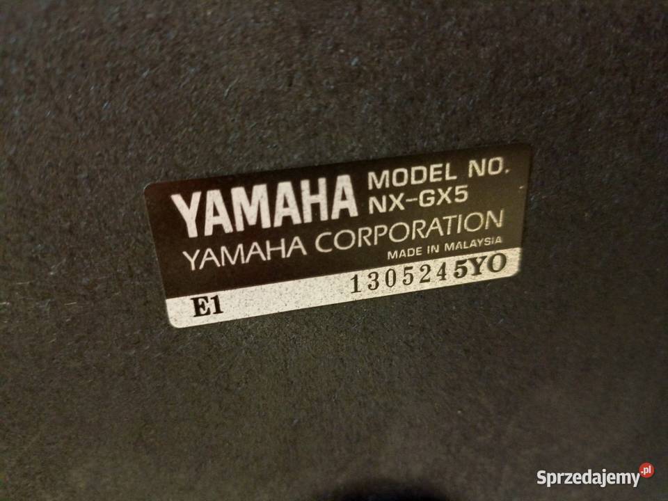 Wieża MIDI YAMAHA TCDGX5 kolumny pilot Lubin