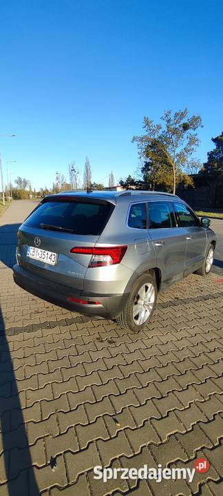 Skoda Karoq 2018 Salon 1 własciciel niski benzyna Solec Kujawski