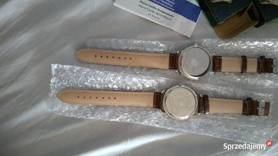 Dwa zegarki naręczne Pierre Cardin