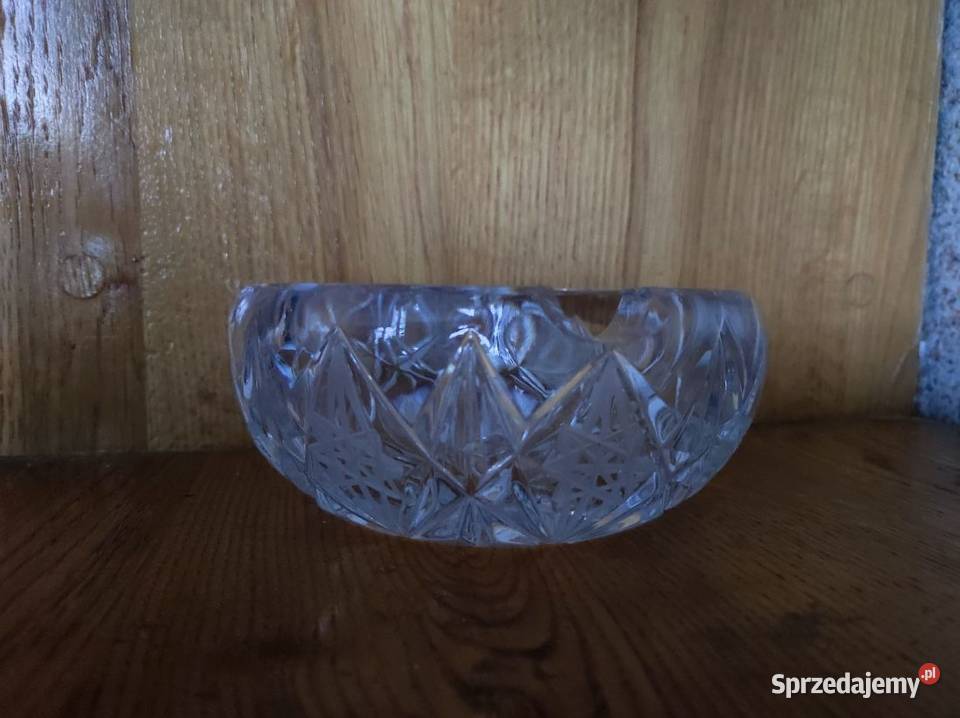 kryształowa popielnica popielniczka Ćmielów Kielce