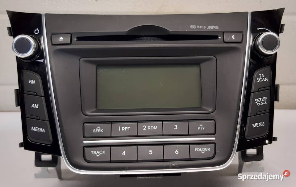 RADIO CD FABRYCZNE HYUNDAI I30 II 96170A6200GU osobowe Mielęcin