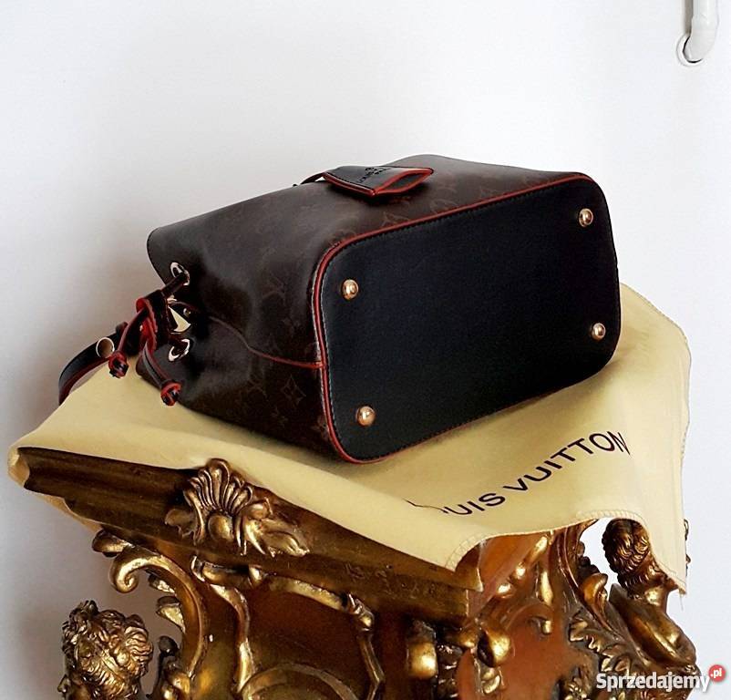 TOREBKA LOUIS VUITTON LOCKME BUCKET WOREK TORBA żółty/złoty Bydgoszcz