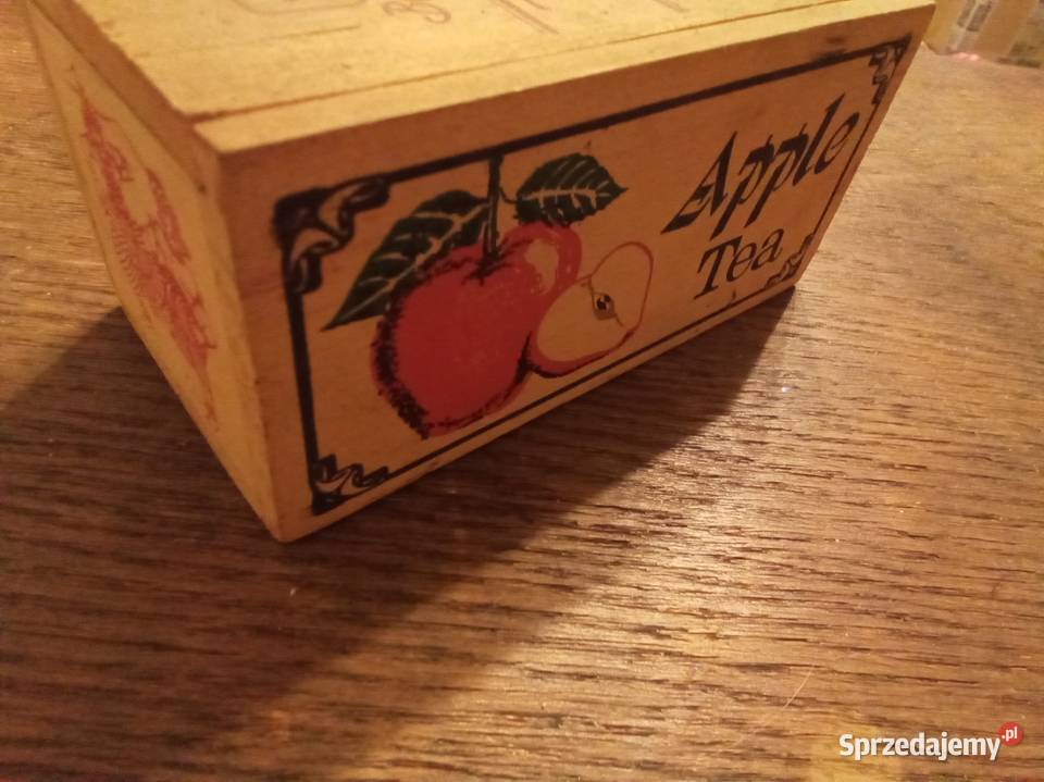 Stare pudełko drewniane herbacie cejlońskiej Pozostałe Warszawa