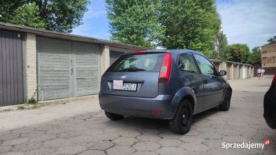 Ford Fiesta 14 benzyna 2005 z clima sprawna gniazdo AUX Fiesta wielkopolskie Chodzież