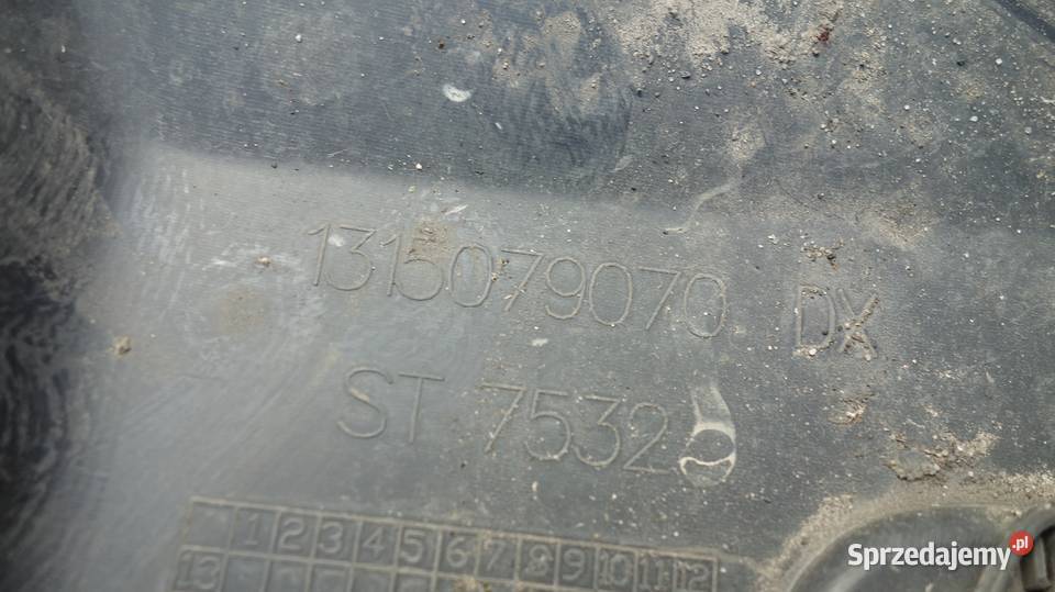 BOXER DUCATO JUMPER LIFT 14 NAROŻNIK PRAWY PRZÓD śląskie Ruda Śląska