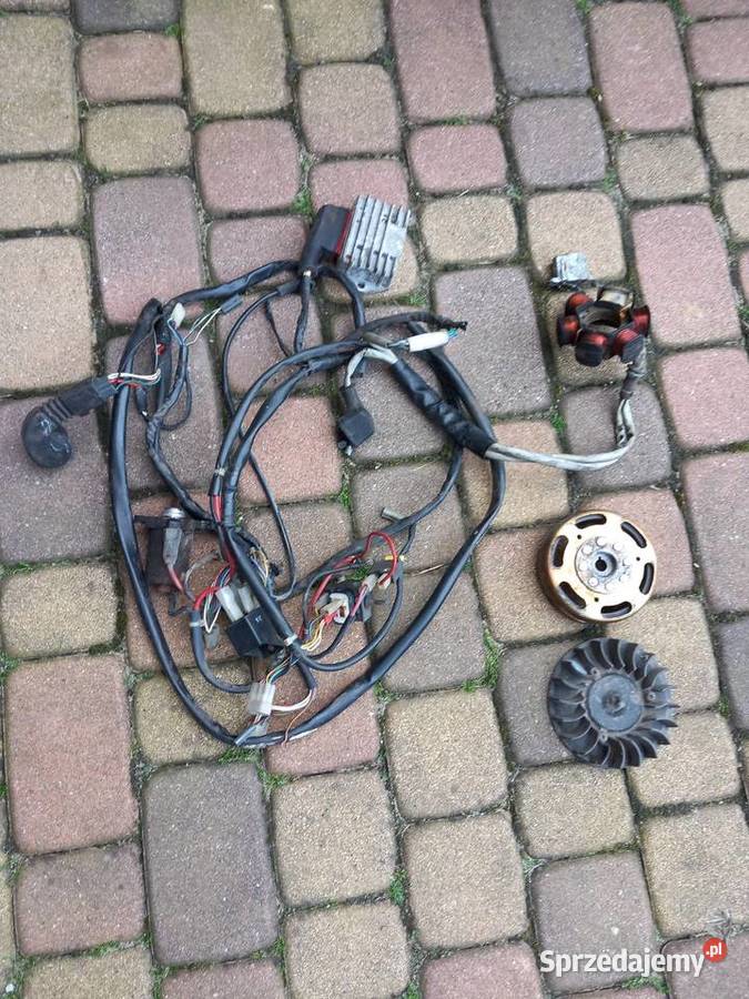 Piaggio sfera iskrownik instalacja magneto