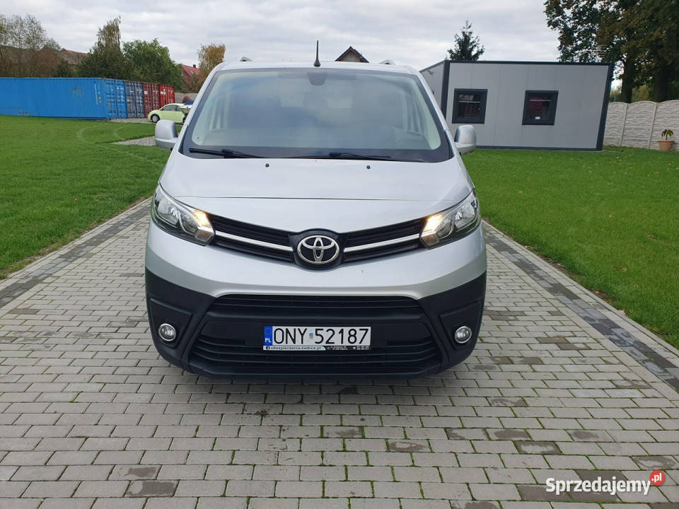 Toyota ProAce 20d 150 Maxi Long 5osobowa Salon ABS Strobice