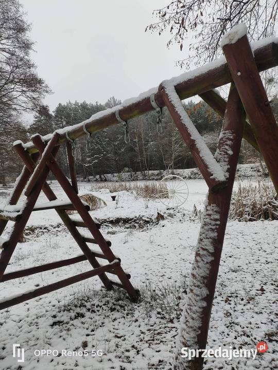 Huśtawka na sprzedaż drewno sprzedam