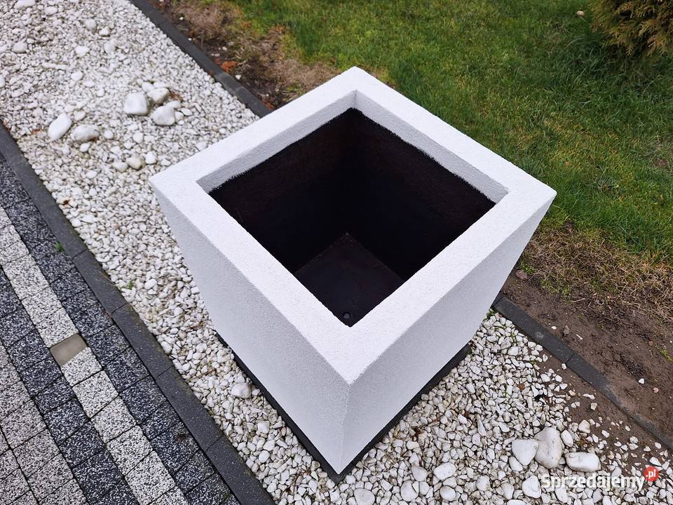 Termo donice ogrodowe tarasowe 50x50x60 Donica Kraszewice