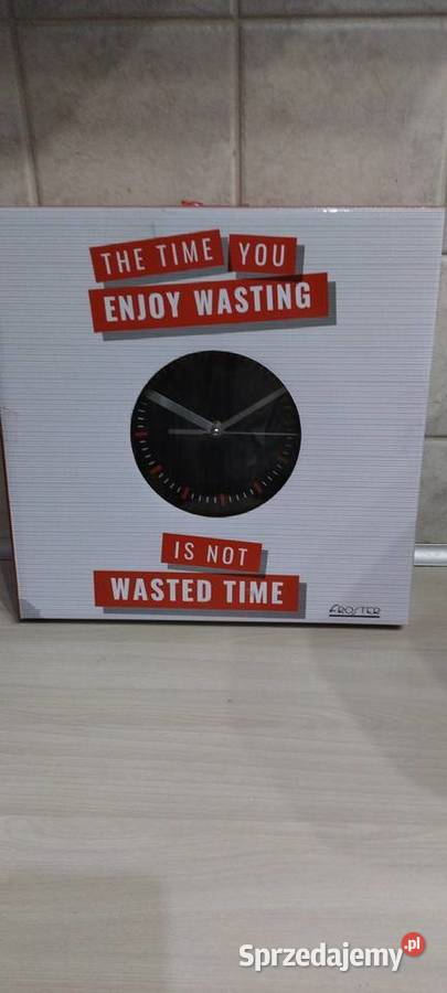 Zegar ścienny z działaniami matewmatycznymi Unisex Lublin