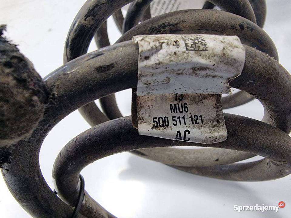 SPRĘŻYNA TYŁ SKODA OCTAVIA III 5Q0511121 osobowe Lipno