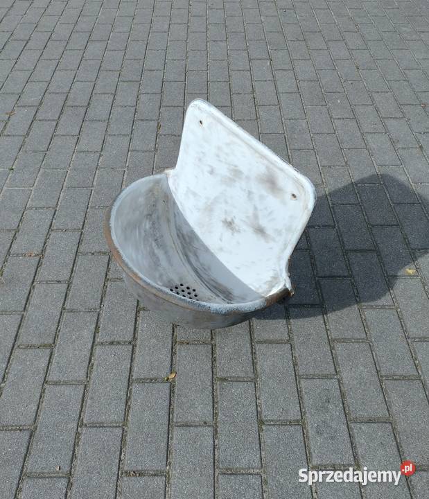 Stara umywalka żeliwna ogrodowa PRL loft Gdynia