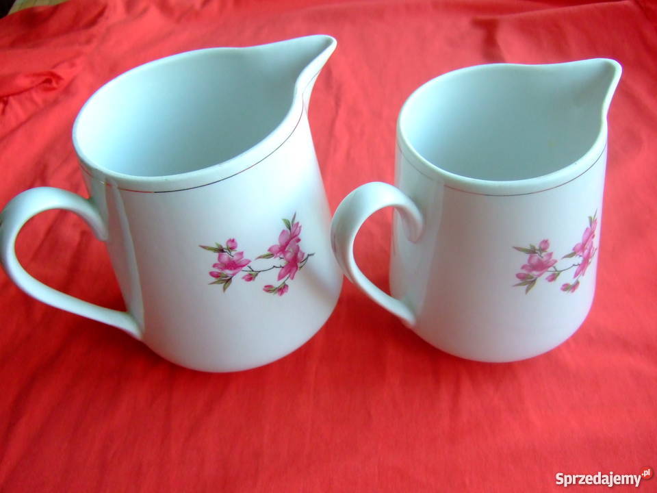 Dzbanek porcelana 2 CHINY PRL Łódź