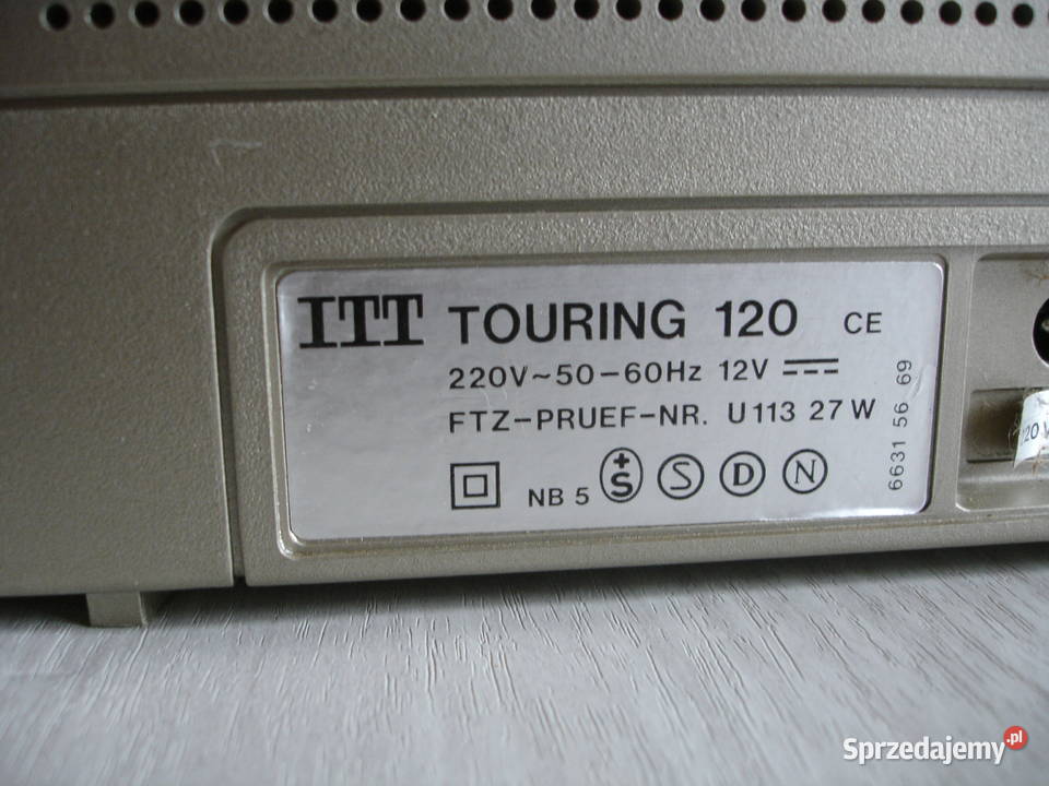 Radiomagnetofon ITT TOURLING 120 Zielona Góra