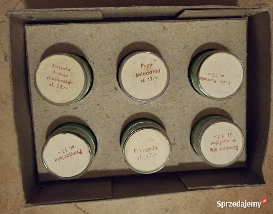 3 x Kompletny Zestaw Przeźrocza do Rzutnika Sosnowiec sprzedam