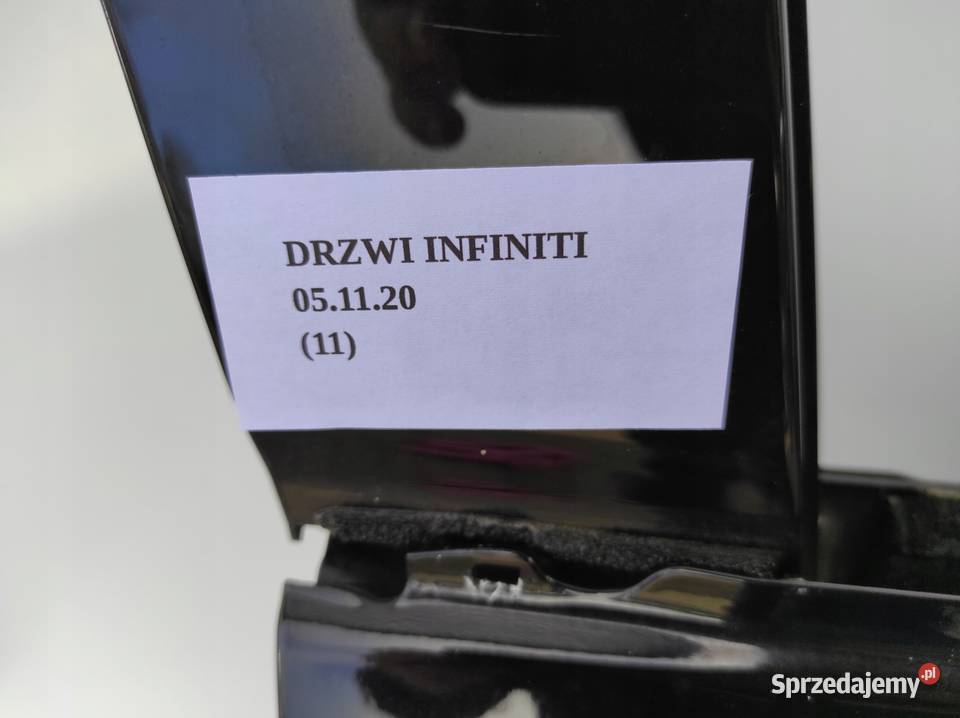DRZWI PRAWY PRZÓD PRAWE PRZEDNIE INFINITI Q70