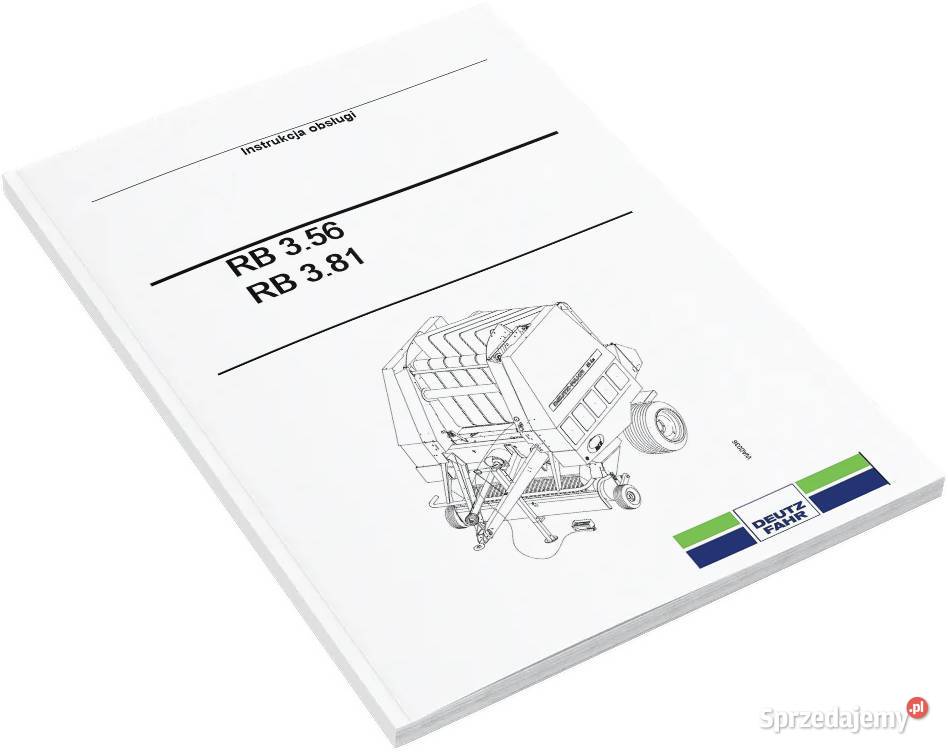 Deutz Fahr VB 2190 Instrukcja katalog napraw Szamotuły