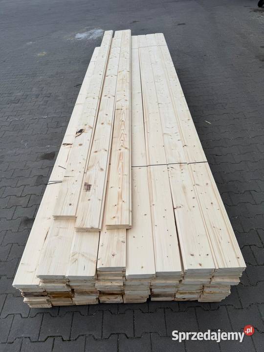 Deska elewacyjna drewniana świerkowa KL C Prusice