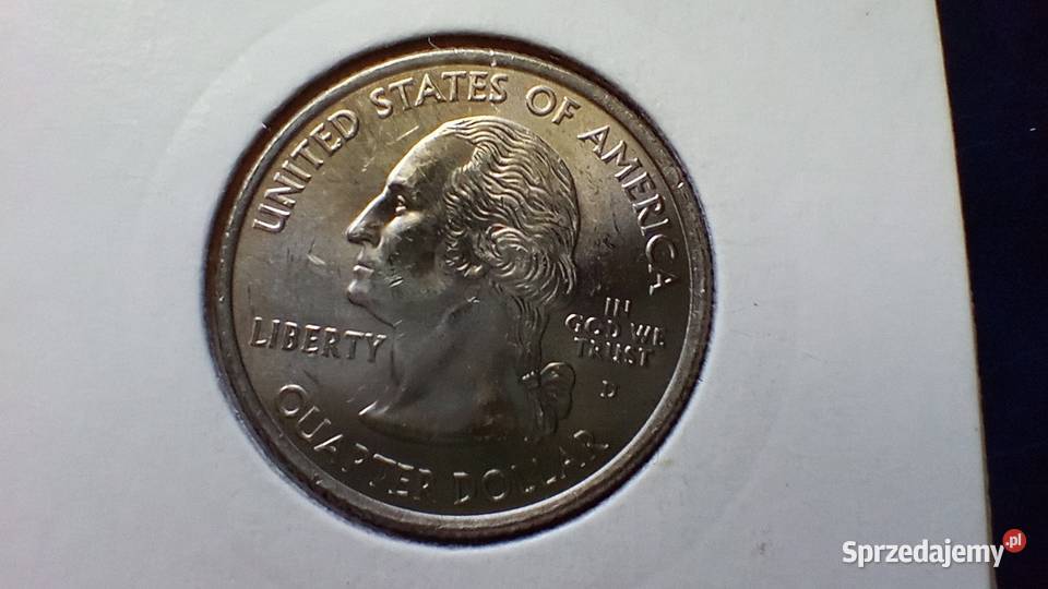 Stare monety 14 dolar 2005 Oregon USA hologram Numizmatyka Lesko