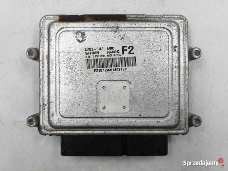 Sterownik Silnika Chevrolet Epica 25 24v Wyszków sprzedam