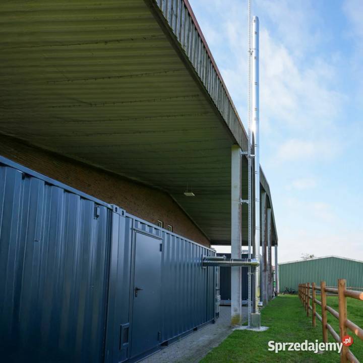 Kotłownia Kontenerowa Piec na Trociny Zrębki Kotły i Piece CO Kożuchów