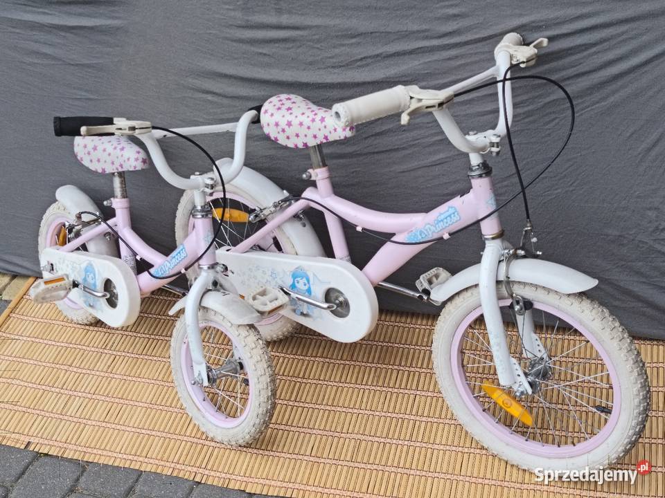Rowerki Bliźniaczki koła 12 16 sprzedam
