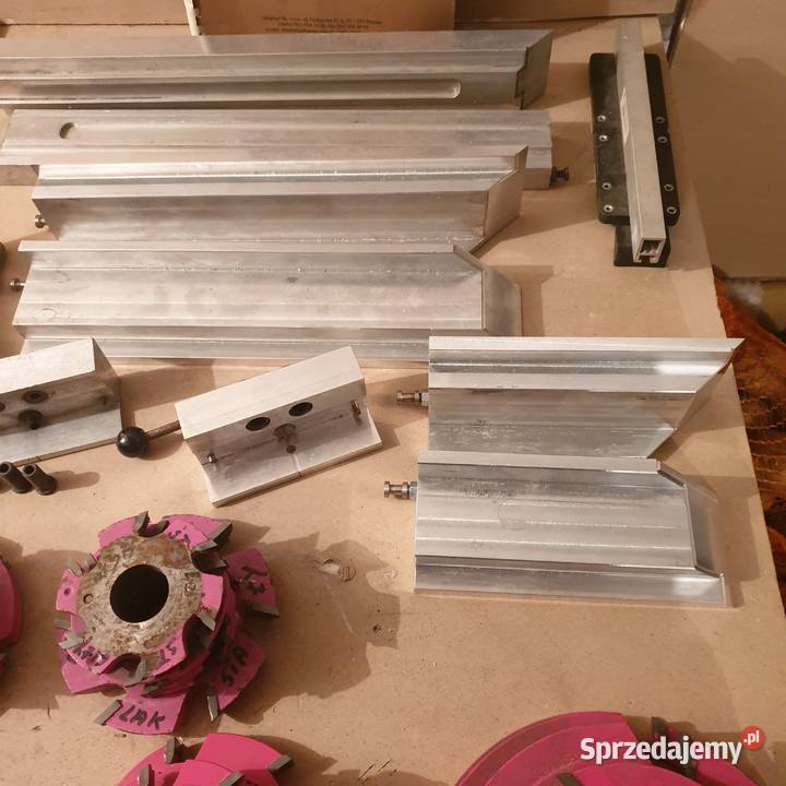 Komplet frezów do okien PCV Aluplast drewno i warmińsko-mazurskie
