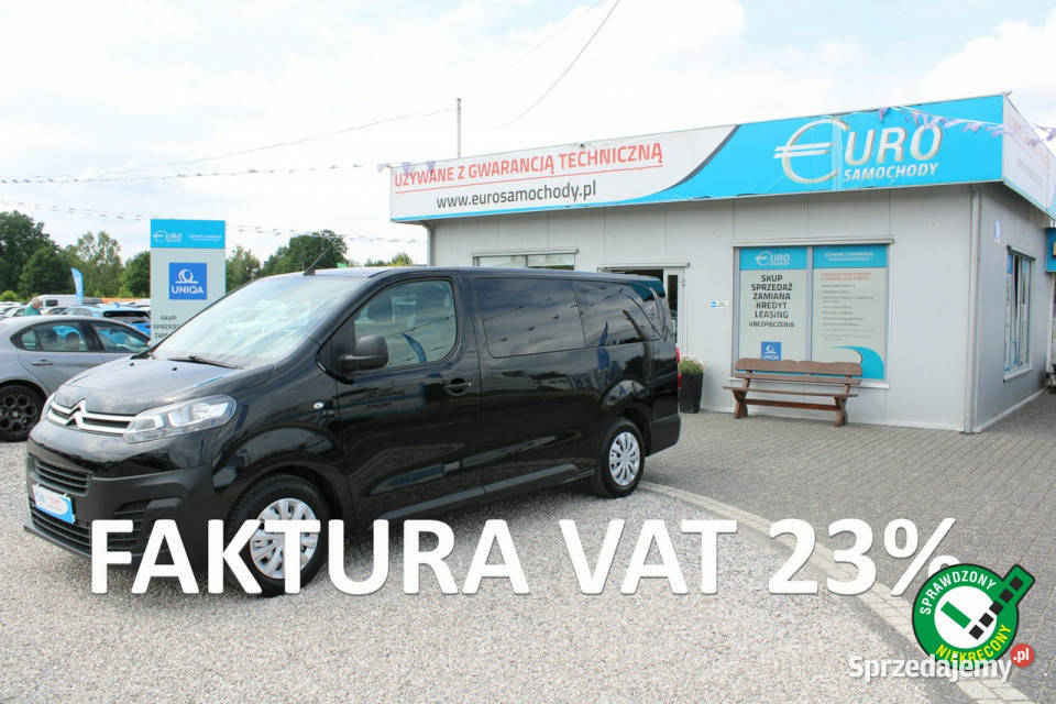 Citroen Jumpy Combi 9 MIEJSC Fvat XL Gwarancja tempomat Warszawa